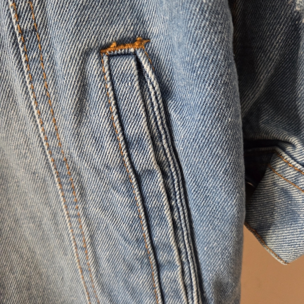 Embroidered Jean Jacket - Picture 6 of 9